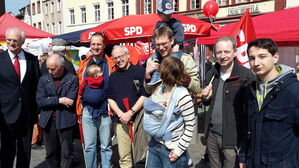 Unser Ortsverein bei der Maikundgebung