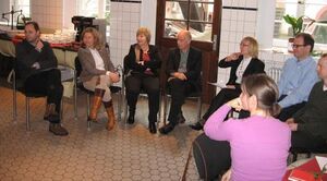 Talkrunde mit Jubilaren 