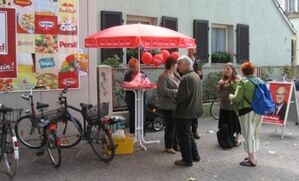 Im Gespräch mit den Wählerinnen und Wählern